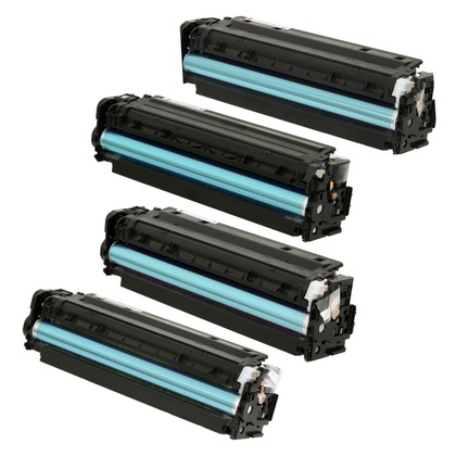 HP Color LaserJet CP2025n Compatible Toner Cartridges - Set of 4