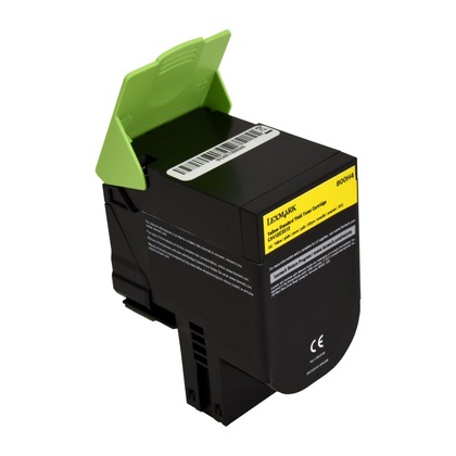 Wholesale Lexmark CX410de Yellow High Yield Toner Cartridge